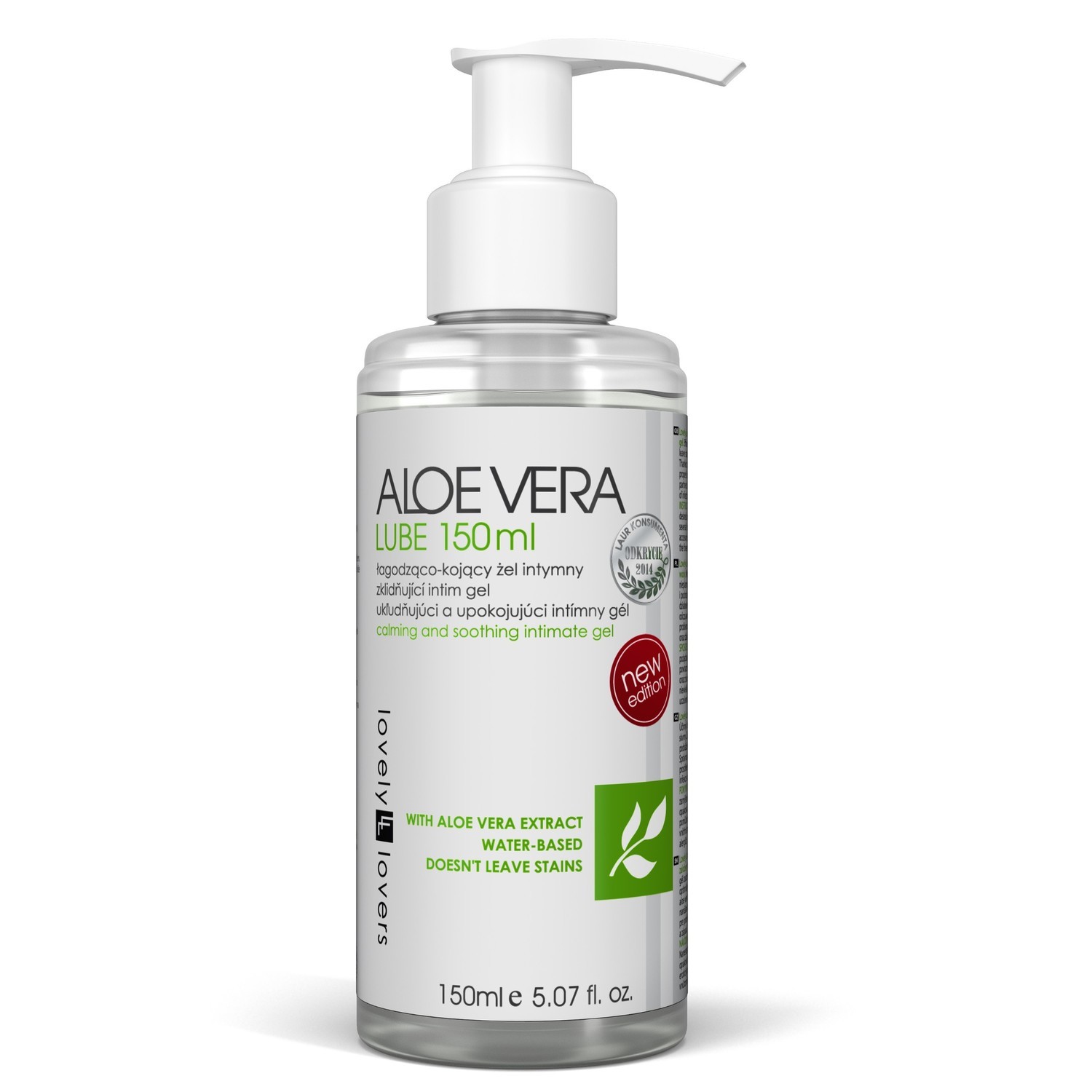 Lubrikačný gél Lovely Lovers Aloe Vera 150 ml