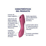 Curvy Trinity 3 multifunction vibrator red Satisfyer