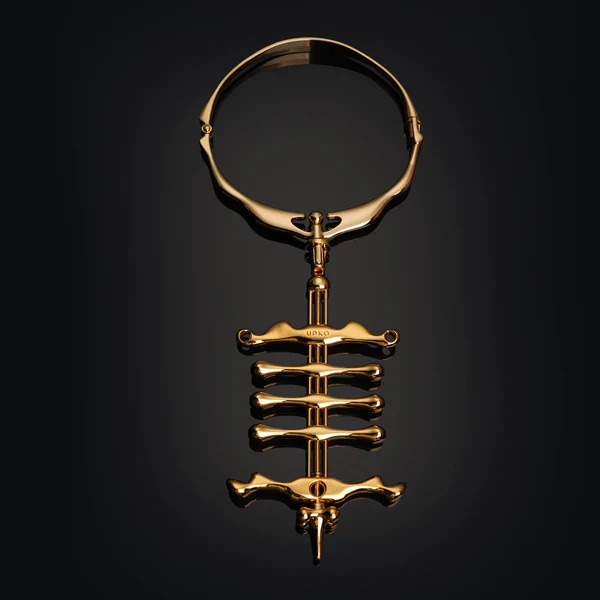 Migratory Bird Metal Collar & Fingers Clamps Set UPKO