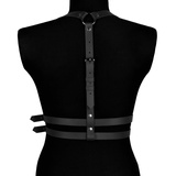 Leather harness Nastia black