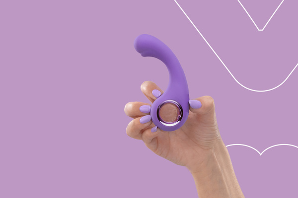 Wibrator Do Punktu G Braveryaward Violet FairyGasm