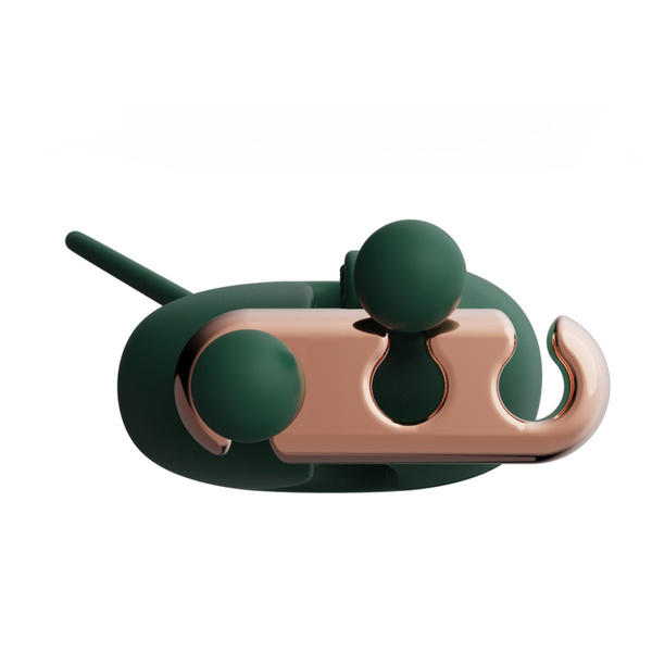 Zaciski Na Sutki No.2 Vibrating Nipple Clamps Green Qingnan