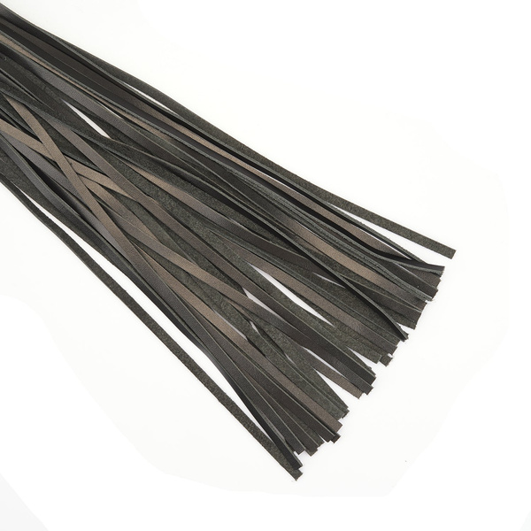 Pejcz Kinbaku Ukiyoe Red Rosy Leather Flogger Whip Liebe Seele