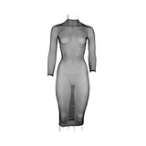 Sukienka Maxi Le Désir Long Dress Fishnet Structure One Size Le Désir