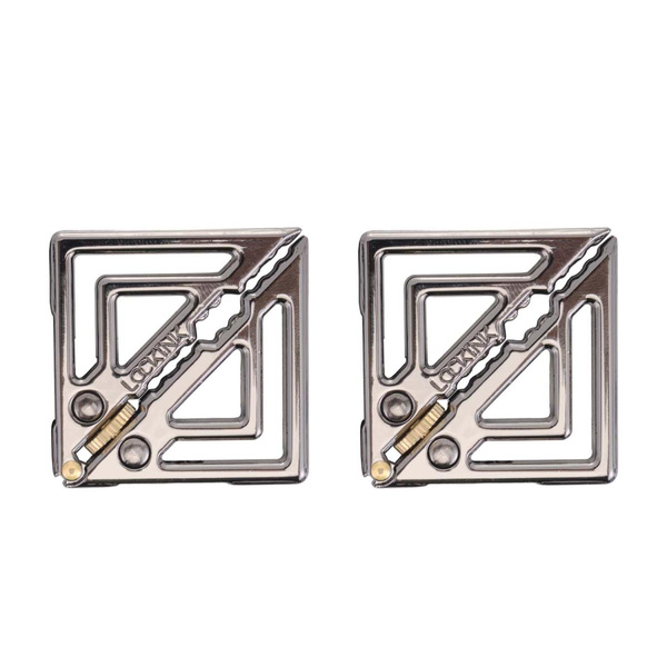 Zaciski Adjustable Nipple Clamps With Light Pendant Grey LOCKINK