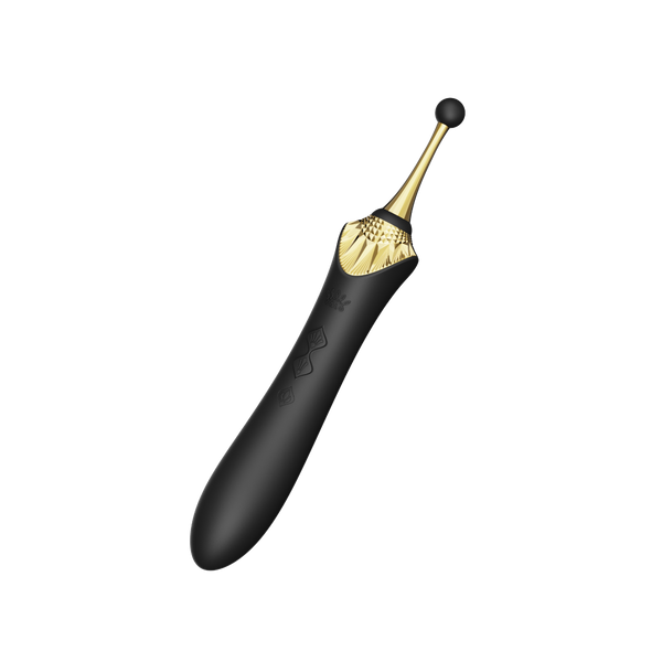 Multifunctional Vibrator Bess 2 Obsidian Black Zalo