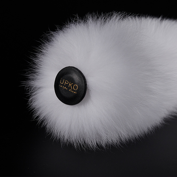 Detachable Metal Plug With Fox Tail Upko Fox Fur Tail Small Butt Plug UPKO