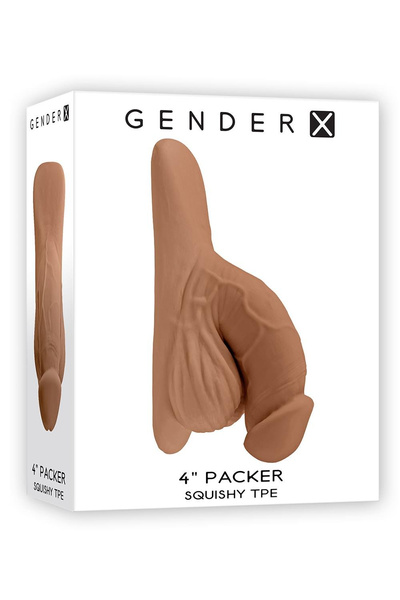 Fantom Penisa 4 Inch Packer Mocca Flesh Gender X