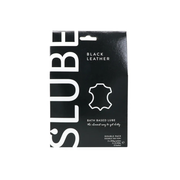  Black Leather Double Bath Play 2x250G Dusedo