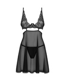 Nutris babydoll i stringi  XL/2XL Obsessive