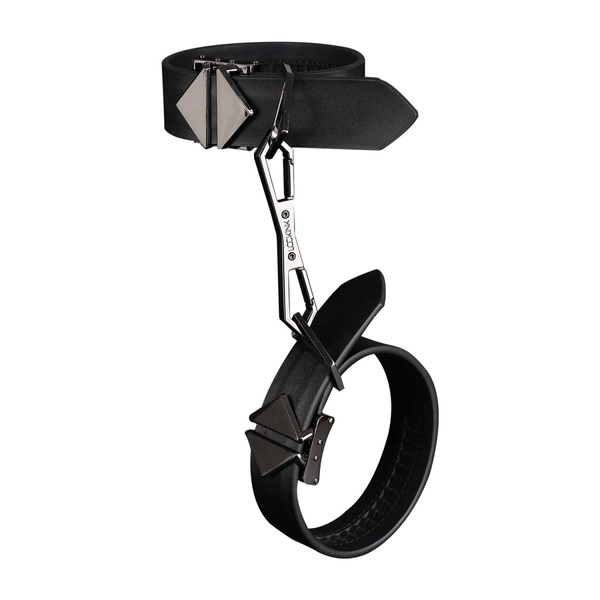 Kajdanki Ankle And Wrist Cuffs Set Black LOCKINK