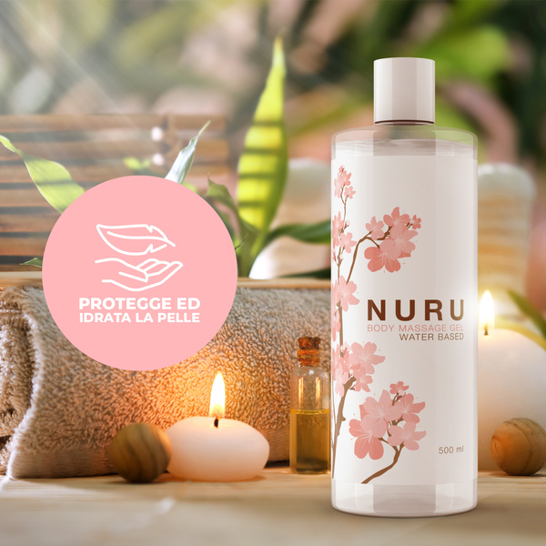 Żel Do Japońskiego Masażu Ciałem Nuru Gel 500Ml IntimateLine
