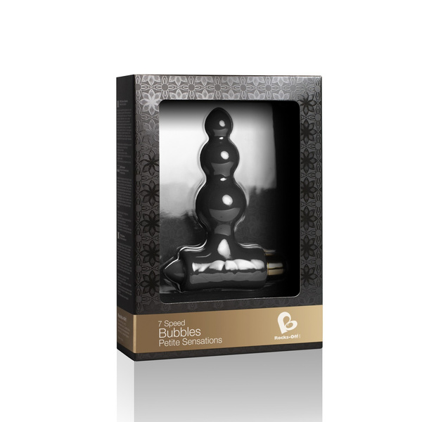 Korek Analny Petite Sensations Bubbles Black Rocks-Off