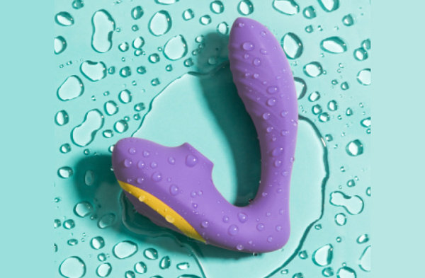 Double stimulator clitoris and G-spot Reverb Lilac Romp