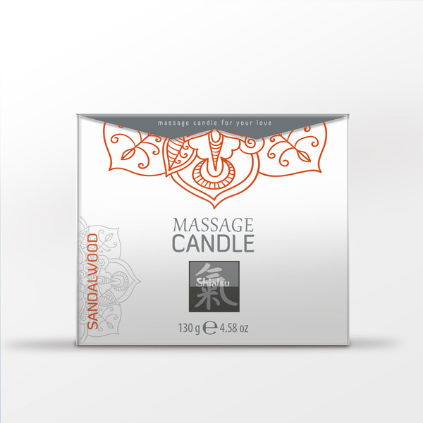 Świeca do masażu Massage Candle Sandalwood 130g Shiatsu
