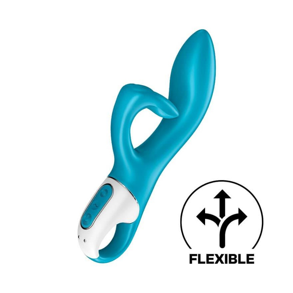 Rabbit vibrator Embrace me Turquoise Satisfyer