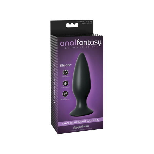 Korek Analny Anal Fantasy Elite Large Rechargeable Anal Plug Pipedream