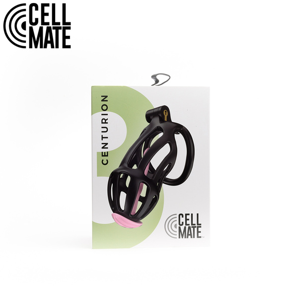 Centurion Chastity Cage Black Size 3 CELLMATE