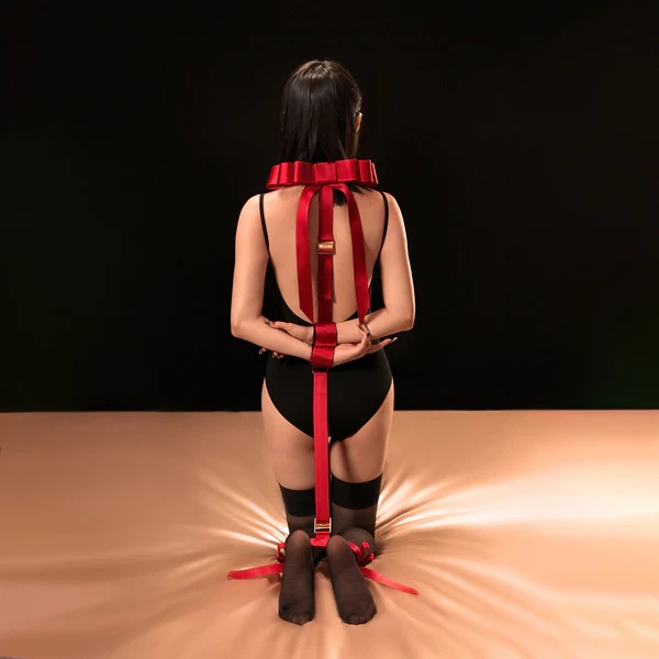 Bowknot Hogtie Portable Bondage Gear UPKO