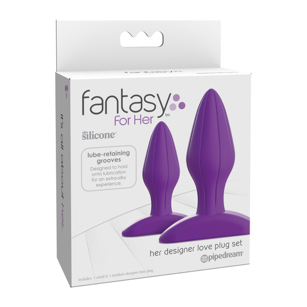 Zestaw Korków Her Designer Love Plug Set Fantasy for Her