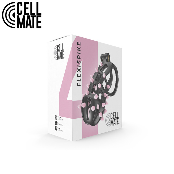 FlexiSpike Chastity Cage Size 4 CELLMATE