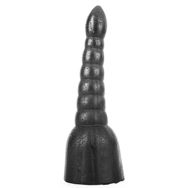Dildo AB17 Bole 22 x 6.5cm All Black
