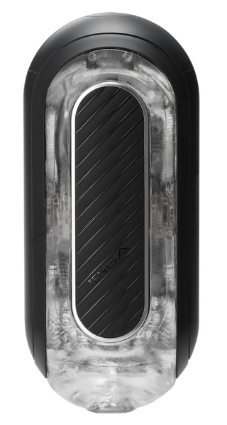 Flip Zero Electronic Vibration Black Tenga