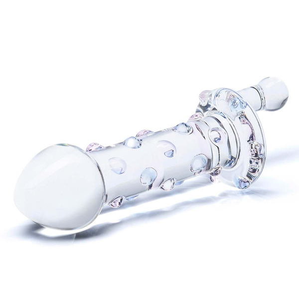 Szklany Korek Z Uchwytem Candy Land Juicer S Dildo Glas