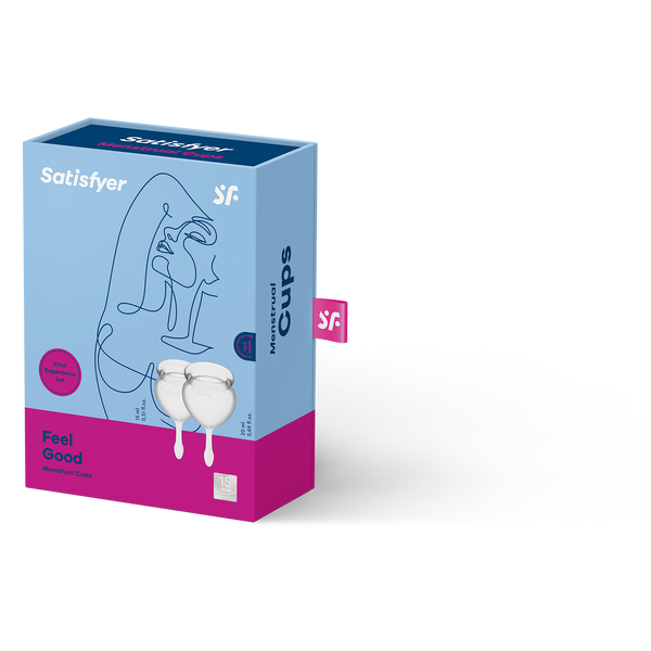 Kubeczki Menstruacyjne Feel Good Menstrual Cup Set Satisfyer