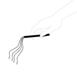 Naszyjnik Metallic Chain Whip & Necklace Gold Bijoux Indiscrets