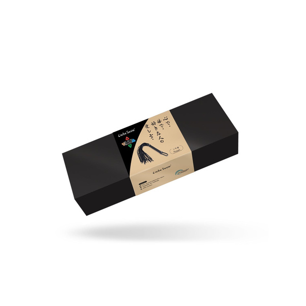 Pejcz Black Bond Flogger Liebe Seele