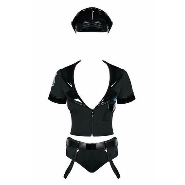 Police Set Costume S/M Obsessive
