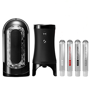 Masturbator Flip Zero Evr Electronic Vibrotation Black Tenga