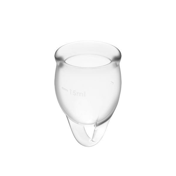 Kubeczki Menstruacyjne Feel Confident Menstrual Cupset Satisfyer