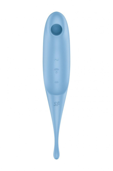 Multifunctional Vibrator Twirling Pro Blue Satisfyer