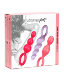 Zestaw Korków Analnych Booty Call Colored Satisfyer