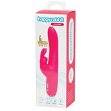Wibrator króliczek Happy Rabbit Slimline Curve Rabbit Vibrator Pink