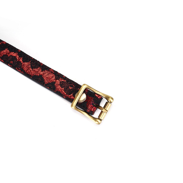 Liebe Seele Victorian Garden Lace and Velvet Blindfold