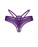 Open thong purple Vibres L/XL Obsessive