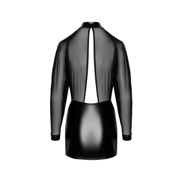 Sukienka F348 Opium Mini Dress L Noir Handmade