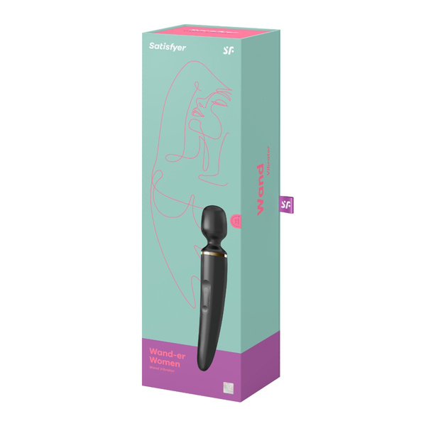 Wibrator Różdżka Wand-Er Woman Black Satisfyer