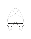 Uprząż Na Biust Lustique Black S/M/L Premium Obsessive