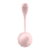 Wibrujące Jajeczko Ribbed Petal Connect App Rose Satisfyer
