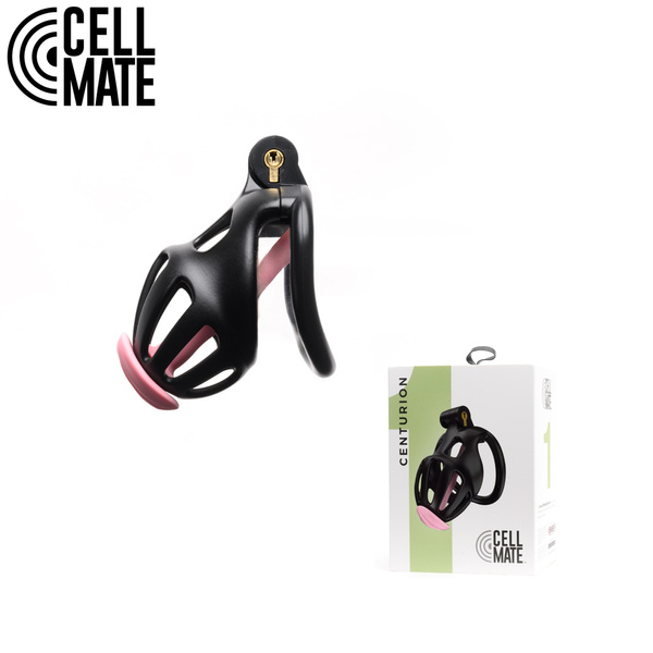 Centurion Chastity Cage Black Size 1 CELLMATE