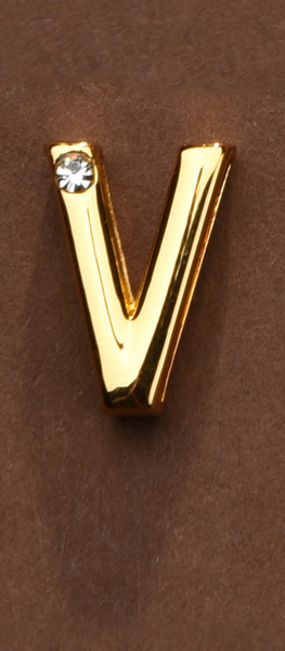 Letter for Personalization of Collar or Handcuffs Upko Letter V UPKO