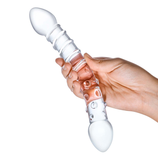 Dwustronne Szklane Dildo Double Trouble S Dildo Glas