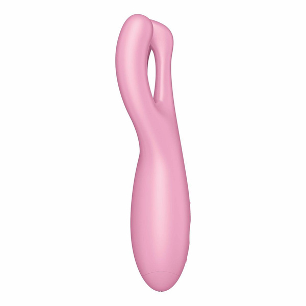Clitoral Vibrator Threesome 4 Connect App Pink Satisfyer