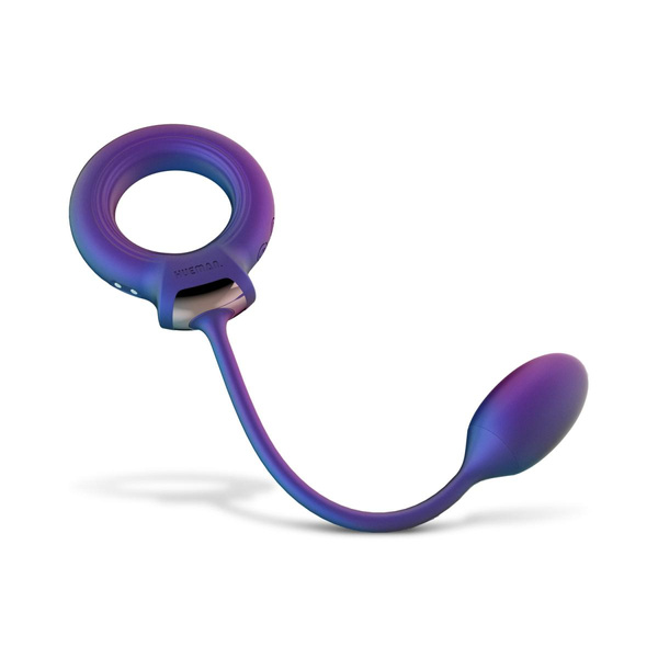Hueman erection ring Cockring with Anal Ball