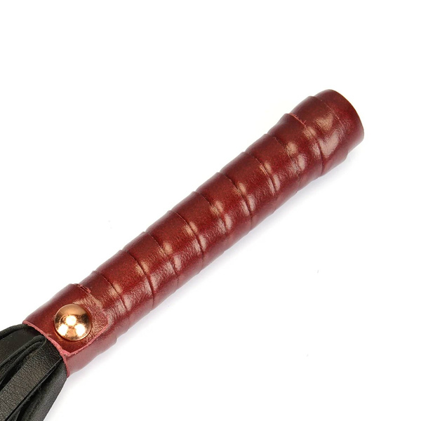 Wine Red Mini Flogger Liebe Seele