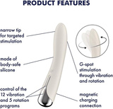 G-spot vibrator Spinning Vibe 1 Beige Satisfyer